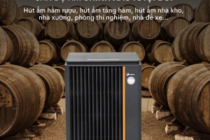 Máy Hút Ẩm Fujihaia DH90B 90L/Ngày Cho Phòng 90-120m²